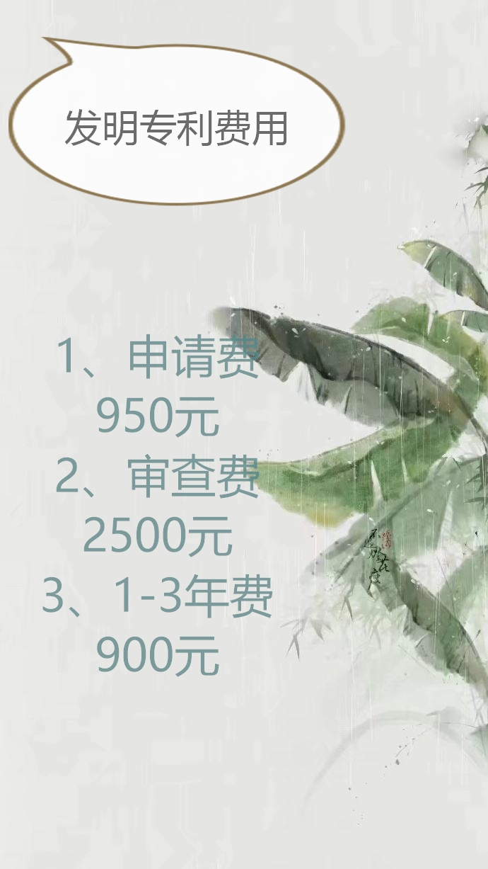 在淄博发明专利申请费用要多少？